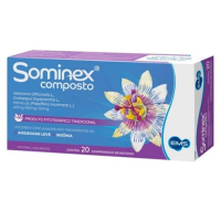 imagem de Sominex Composto 40mg + 30mg + 50mg Ems Caixa com 20 Comprimidos