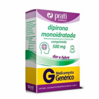 imagem de Dipirona Sódica 500mg Prati-Donaduzzi 30 Comprimidos