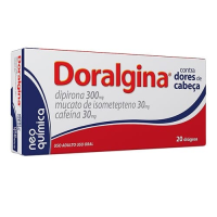 imagem de Doralgina 30mg+ 300mg + 30mg com 20 Drágeas