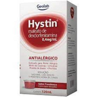 imagem de Hystin 2mg/Ml Xarope Geolab 120ml