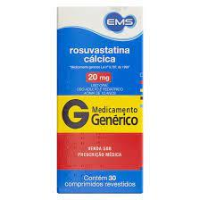 imagem de Rosuvastatina Calcica 20 Mg Torrent Genericos 30 Comprimidos Revestidos