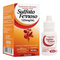 imagem de Sulfato Ferroso 125mg Arte Nativa 30ml