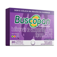 imagem de Buscopan Composto 20 Comprimidos Revestidos