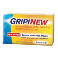 imagem de Gripinew Similar Medquímica Caixa com 20 Comprimidos Revestidos