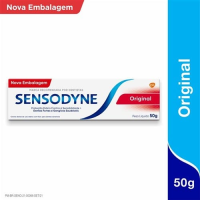 imagem de Creme Dental Sensodyne Original para Dentes Sensíveis Gsk 50g