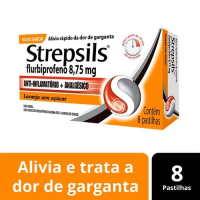 imagem de STREPSILS 8PAST LARANJA