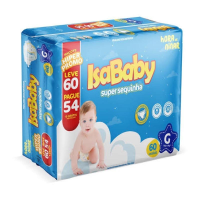 imagem de Fralda Descartável Super Conforto Premium Mega G Isababy 60un