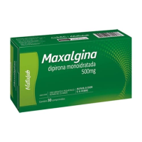 imagem de Maxalgina 500mg Natulab Caixa com 30 Comprimidos