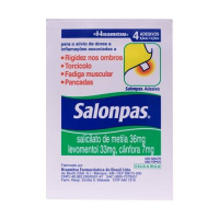 imagem de SALONPAS EMPLASTRO P 4UN