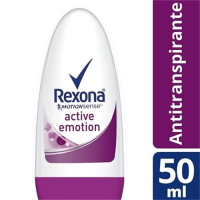imagem de Desodorante Antitranspirante Rexona Feminino Rollon Active Emotion 50ml