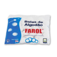 imagem de Algodão Bola Farol Embalagem 50g